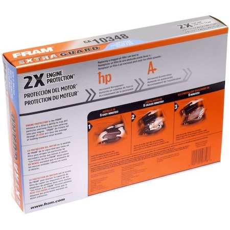 Fram Extra Guard OE Replacement Air Filter - CA10348 CA10348